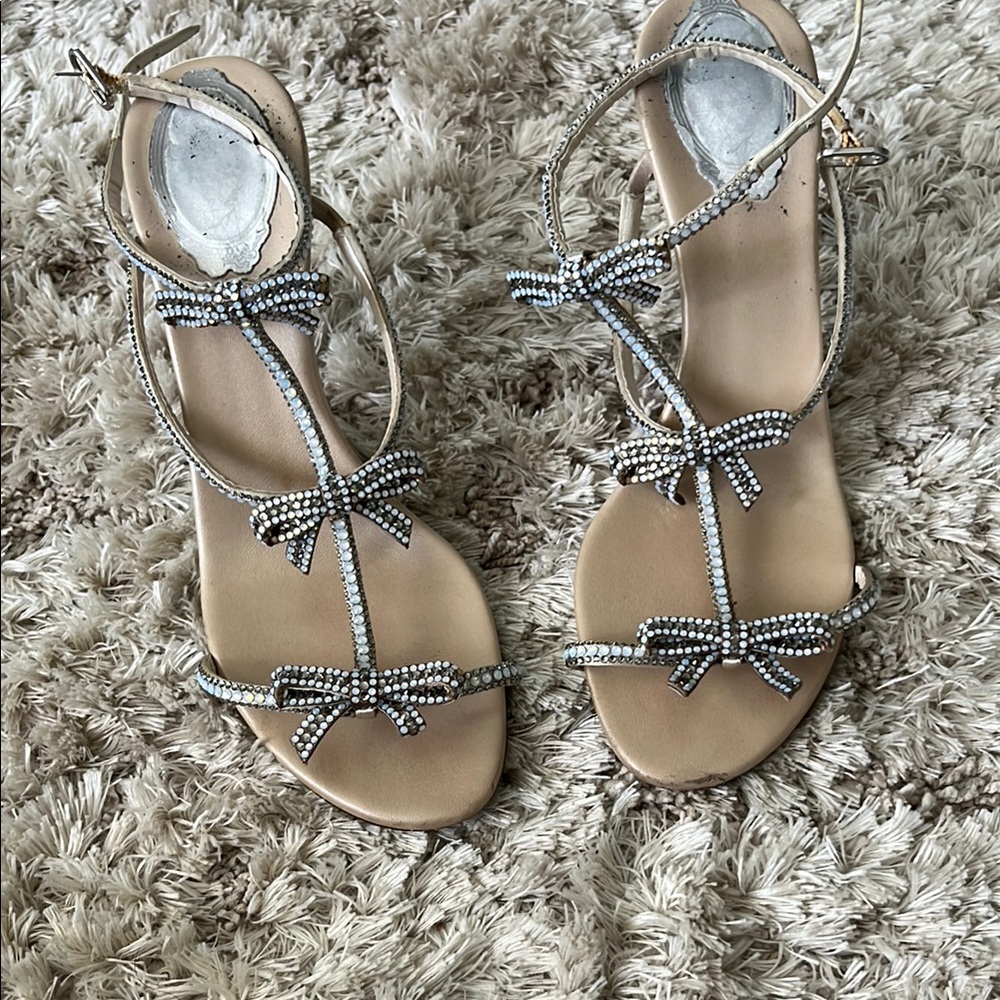 Rene Caovilla bow heels